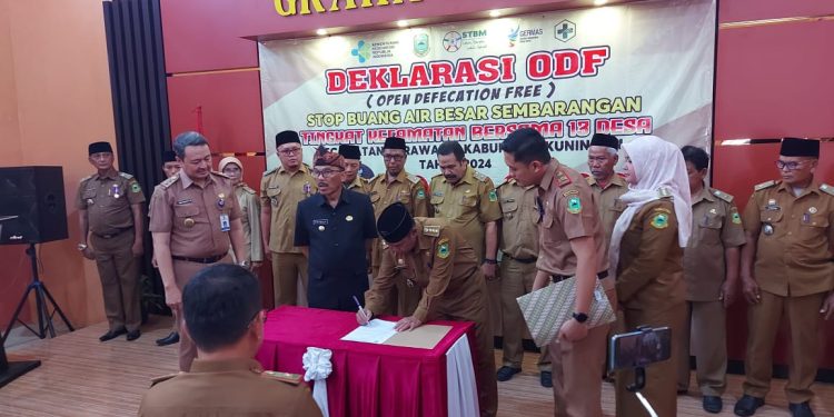 Deklarasi ODF Tingkat Kecamatan Garawangi