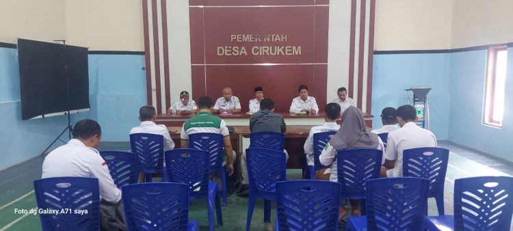 Monitoring dan Evaluasi Pembangunan Kecamatan Garawangi Tahun 2024