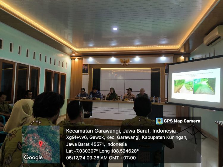 Monitoring dan Evaluasi Pembangunan Kecamatan Garawangi Tahun 2024