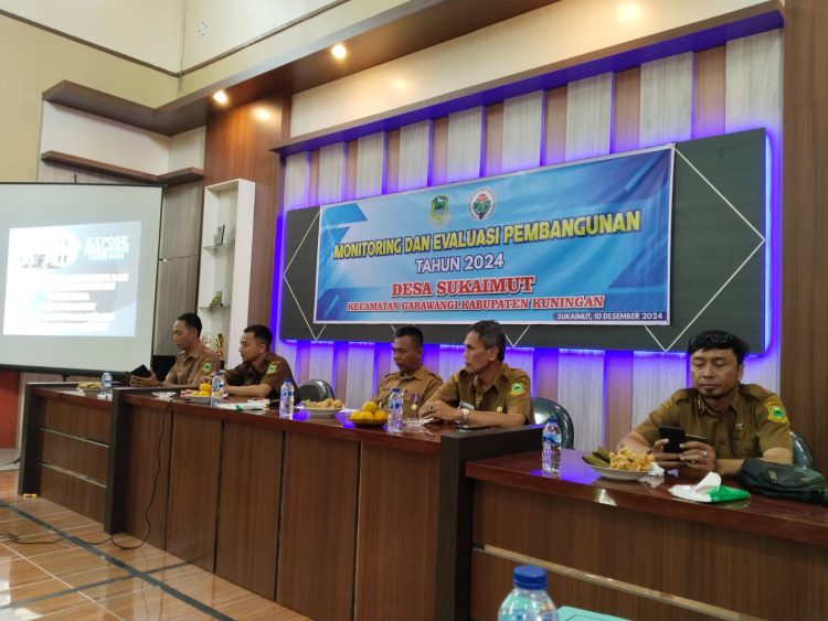 Monitoring dan Evaluasi Pembangunan Kecamatan Garawangi Tahun 2024