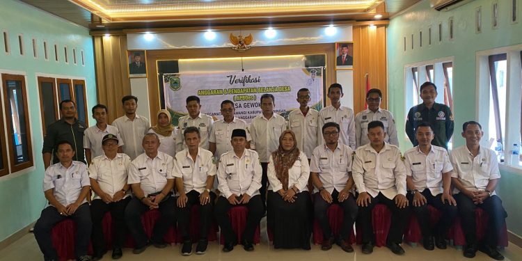 Evaluasi dan Verifikasi RAPBDes Kecamatan Garawangi Tahun 2024